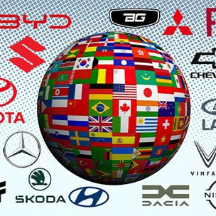 อันดับยอดขายรถยนต์ทั่วโลกแยกตามประเทศในเดือนพฤศจิกายน 2568